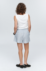 Marle Bleu Stripe Alisa Short