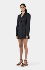 Hansen & Gretel Charcoal Callum Blazer Dress