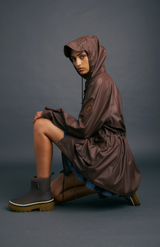 Karen Walker Chocolate Excursion Raincoat