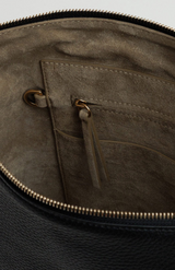 Yu Mei Black Deer Nappa Braidy Bag