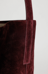 Yu Mei Fire Suede Teresa Tote