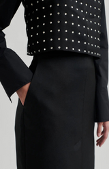 Second Female Black Evie New Pencil Skirt