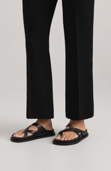 A.Emery Black Lizard Claude Sandal