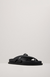 A.Emery Black Lizard Claude Sandal