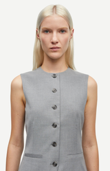 Samsøe Samsøe Grey Mel. Saruma Vest