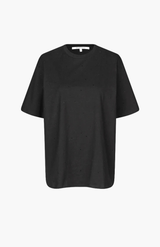 Second Female Black Ghita Glitter Tee