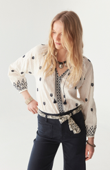 Maison Hotel Blue Lagoon Sybillie Blouse
