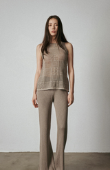 Aleger Flax Star N.2340 Guipure Tank