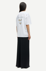 Samsøe Samsøe White Hug Saeira T-Shirt