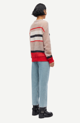 Samsøe Samsøe Greige St. Sarosalia Sweater