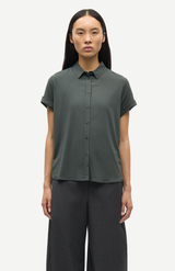 Samsøe Samsøe Dark Evergreen Majan S/S Shirt