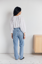 Mahsa Cotton Lawn White Everyday Blouse