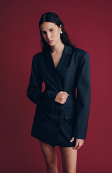 Hansen & Gretel Charcoal Callum Blazer Dress