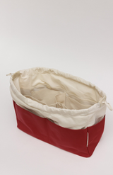 Yu Mei Red Dahlia + White Asparagus Nylon Large Organiser