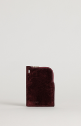 Yu Mei Fire Suede Greta Pouch