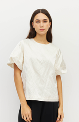 Juliette Hogan Antique Pearl Loro Top