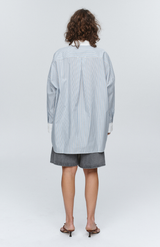 Marle Bleu Stripe Edie Shirt