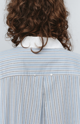 Marle Bleu Stripe Edie Shirt