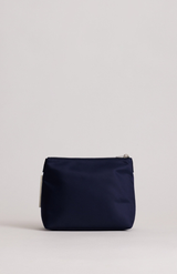 Yu Mei Double Blue Nylon Small Utility Bag