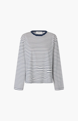 Modström Navy Sky + Soft White HellenMD L/S Top