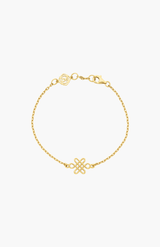 Zoe & Morgan 22k Gold Eternal Bracelet