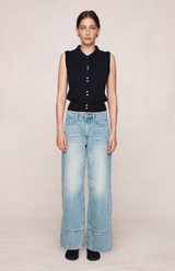 Marle Black Frannie Vest