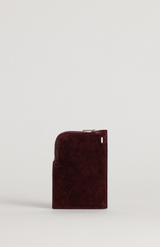 Yu Mei Fire Suede Greta Pouch