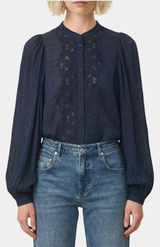 Vanessa Bruno Marine Haldo Blouse