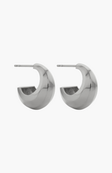 Zoe & Morgan Sterling Silver Cira Hoops