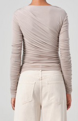 Agolde Dophin Tania Twist Tee