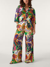 Ba&sh Vert Naomie Pant
