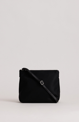 Yu Mei Black Nylon Small Utility Bag