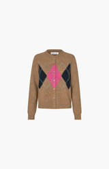 Samsoe Samsoe Lead Gray Sanor Short Cardigan