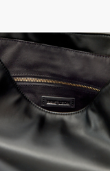 Brie Leon Black Josie Bucket bag