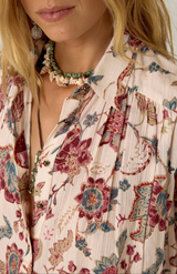 Maison Hotel Bianca Sweet Iris Sleeveless Shirt
