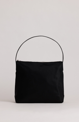 Yu Mei Black Nylon Medium Utility Bag