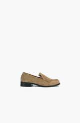 Deadly Ponies Oat Suede Uma Loafer