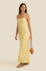 Soleil Soleil Charm Embroidery Lana Dress