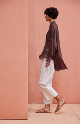 Devotion lila Voile Shirt