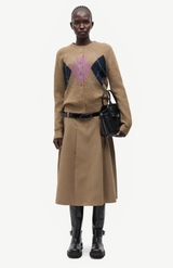 Samsøe Samsøe Lead Grey Satallys Skirt