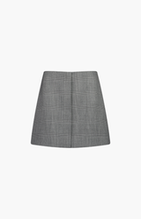 Rebe Houndstooth Camille Mini Skirt