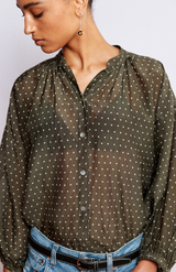 Mahsa Polka Dot Tank Everyday Blouse