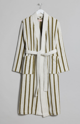 Baina Caper + Chalk Sulis Heavyweight Bath Robe