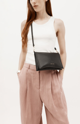 Deadly Ponies Black Bulle + Brass Siamese Bag