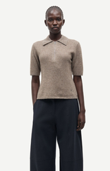 Samsoe Samsoe Lead Grey Mel Sanelly Polo