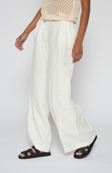 Ducie Black Leather Harley Slide