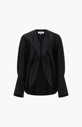 Harris Tapper Black Cocoon Blouse