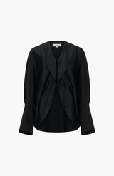 Harris Tapper Black Cocoon Blouse