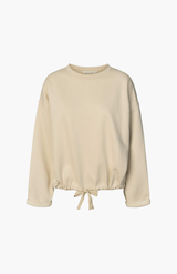 Rabens Saloner Oyster Sheela Drawstring Sweatshirt