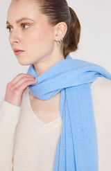 Absolut Cashmere Provence Blue Infinity Scarf